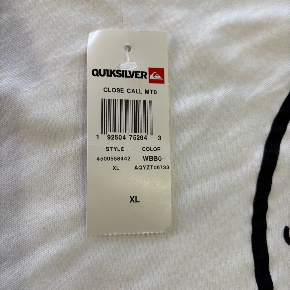 Brixton White Long Sleeve Tee Mens XL - New - Picture 2 of 7